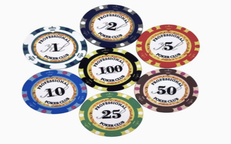 Ceramic Poker Chips Professional Custom